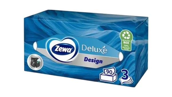 Zewa Deluxe 3φυλλων 90τμχ