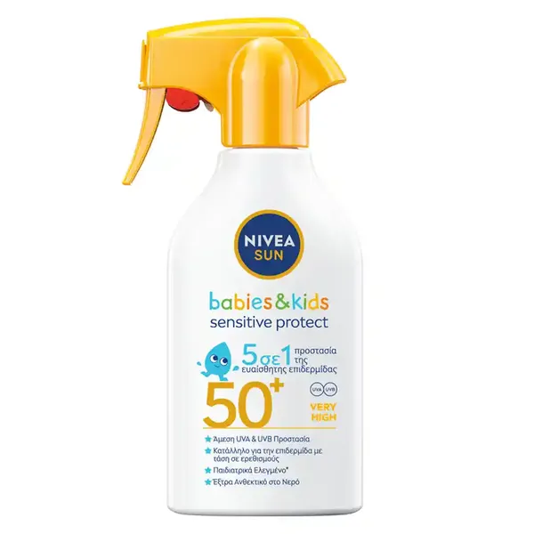 Nivea Sun Kids Sensitive Trigger Spf50+ 250ml