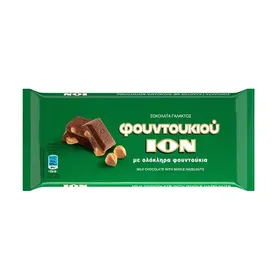 ΙΟΝ Σοκολάτα Γάλακτος με φουντούκια 100γρ.