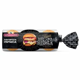 ΚΑΡΑΜΟΛΕΓΚΟΣ Rolls Ψωμάκια Burger 6τεμ 480γρ