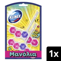 Wc Block Aroma Pop Art Μανόλια Klinex 2*50g