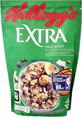 extra red fruits ή fruit & nut 400γρ.