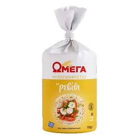 Ωμέγα Ρυζoγκοφρέτα Με Ρεβίθι Χωρίς Γλουτένη 105γρ.