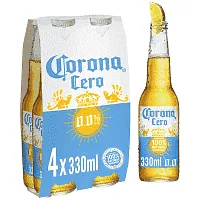 Corona Μπίρα Cero 0.0 4x330ml