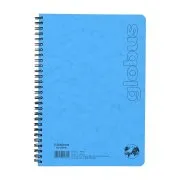 GLOBUS Τετράδιο Σπιράλ Β5 2 Θεμάτων Μπλε