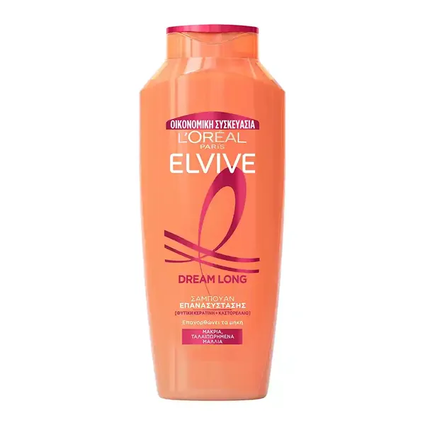 L'oreal Elvive Dream Long Σαμπουάν Για Μακριά Ταλαιπωρημένα Μαλλιά 700ml.