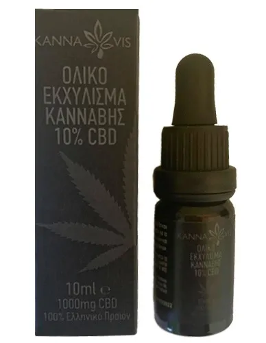 KANNAVIS Εκχύλισμα κάνναβης 10% 10 ml
