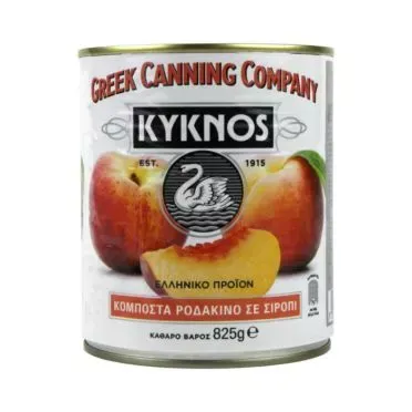 Κομπόστα ροδάκινο KYKNOS 825gr
