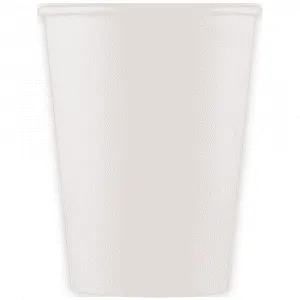 Ποτήρι χάρτινο λευκό 200ml (συσκευασία 10τεμ.)