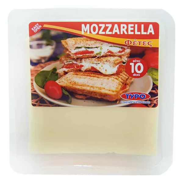Τυποποιητική Mozzarella Σε Φέτες 180γρ.