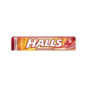 HALLS Cinnamon Sugar Free