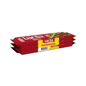 LACTA Nuts Ολόκληρο Φουντούκι 3*45gr