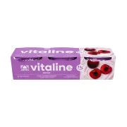ΔΕΛΤΑ Vitaline Επιδόρπιο Γιαουρτιού Κεράσι Χωρίς προσθήκη ζάχαρης 3x180g