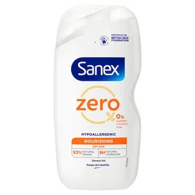 Sanex Zero% Nourishing Shower Gel 600ml