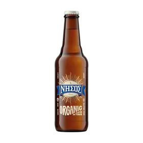 Μπίρα ΝΗΣΟΣ all day lager bio χ. γλουτένη φιάλη 330ml
