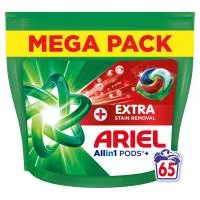 Κάψουλες Πλυντηρίου Ρούχων All In 1 Extra Clean Ariel (65 τεμ)