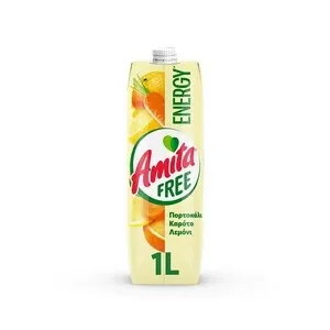 AMITA Free Πορτοκάλι Καρότο Λεμόνι 1L