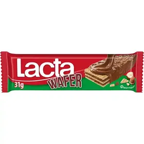 LACTA Wafer Φουντούκι 31gr