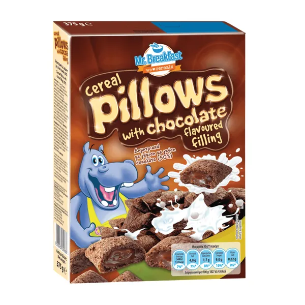 choco pillows δημητριακά 375γρ