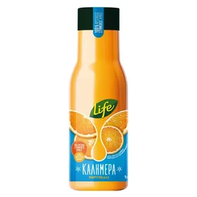 LIFE ΠΟΡΤΟΚΑΛΙ 100% Φυσικός Χυμός