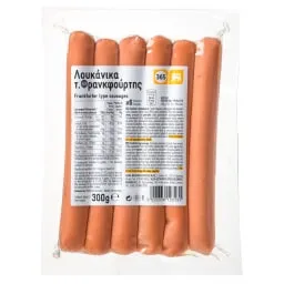 ΛΟΥΚΑΝΙΚΑ Φρανκφούρτης 300g