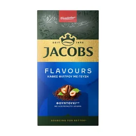 JACOBS Flavours Καφές Φίλτρου με γεύση Φουντούκι 250g