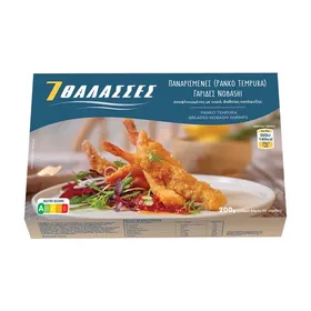 Παναρισμένη Γαρίδα Panko Tempura
