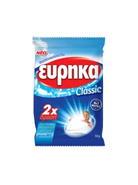ΕΥΡΗΚΑ υπερλευκαντικό σε σκόνη 4x60γρ.
