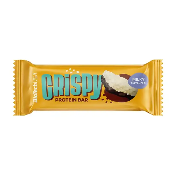 Biotechusa Μπάρα Πρωτεΐνης Crispy Βανίλια Χωρίς Γλουτένη 40γρ.