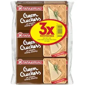 ΠΑΠΑΔΟΠΟΥΛΟΥ Κράκερς Σίκαλης 3x175g