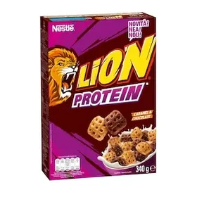 LION Δημητριακά Protein Καραμέλα Σοκολάτα 340g