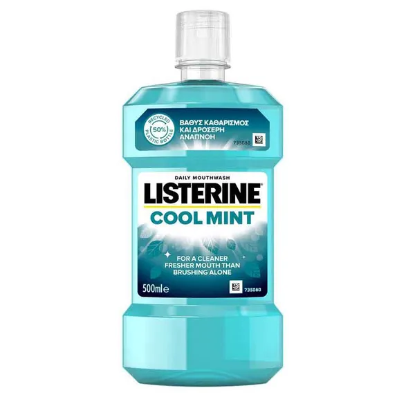 LISTERINE® Cool Mint Στοματικό Διάλυμα 500ml