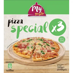 My Gusto Pizza Special Κατεψυγμένη 3τεμ 1500gr