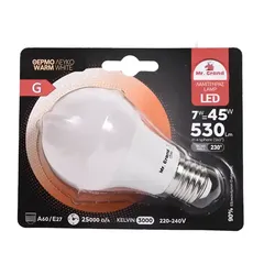 MrGrand Λάμπα Led E27 A60 7W 3000K 240V