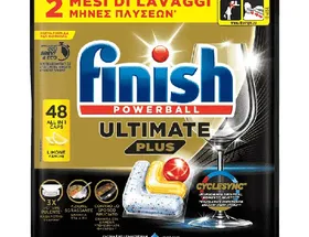 Ultimate plus all in 1 κάψουλες πλυντηρίου πιάτων λεμόνι 48τεμ.