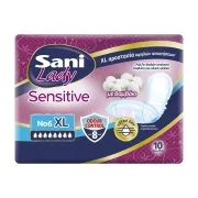 SANI Sensitive Lady Discreet Σερβιέτες Ακράτειας με Βαμβάκι No6 Extra Large 10τεμ