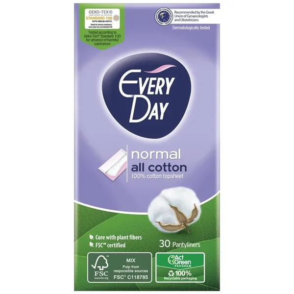 Everyday All Cotton Σερβιέτες