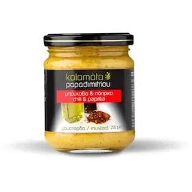 ΠΑΠΑΔΗΜΗΤΡΙΟΥ Μουστάρδα Με Μπούκοβο & Πάπρικα 200 gr