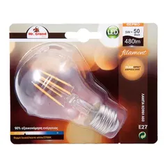 MrGrand Λάμπα Led Κοινή Filament E27 5W 2700K 240V