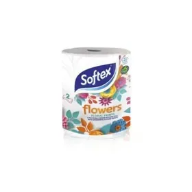 SOFTEX ΚΟΥΖΙΝΑΣ FLOWERS  2Φ 433ΓΡ