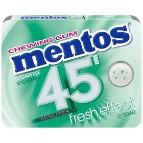 MENTOS Τσίχλες 45 Minutes Δυόσμος 18g