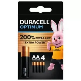 DURACELL OPTIMUM ΑΛΚΑΛΙΚΕΣ ΜΠΑΤΑΡΙΕΣ ΑΑ (4 TEMAXIA)