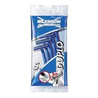 Ανδρικά ξυραφάκια μίας χρήσης Wilkinson Duplo, 2 λεπίδες 5 τεμ