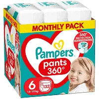 Pampers Πάνες Pants Monthly Pack (132τεμ) Νο 6