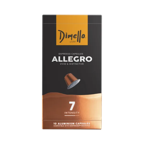 ESPRESSO KAΨΟΥΛΕΣ DIMELLO ALLEGRO (10pcs)