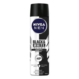 MEN BLACK AND WHITE Invisible Original DEO SPRAY 150ml / Invisible Epic Night DEO ROLL ON 50ml