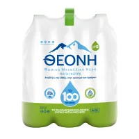 Θεόνη Φυσικό Μεταλλικό Νερό 6x1,5lt