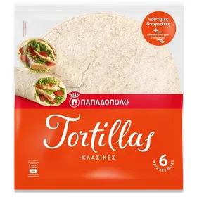 Παπαδοπούλου Tortillas Κλασικές 360g