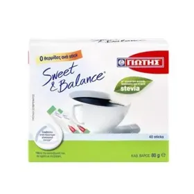 SWEET & BALANCE ΓΛΥΚΑΝΤΙΚΟ STEVIA ΣΕ STICKS 80g