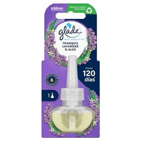 Glade Αρωματικό Χώρου Ανταλλακτικό Ηλεκτρικής Συσκευής Tranquil Lavender & Aloe 20ml.